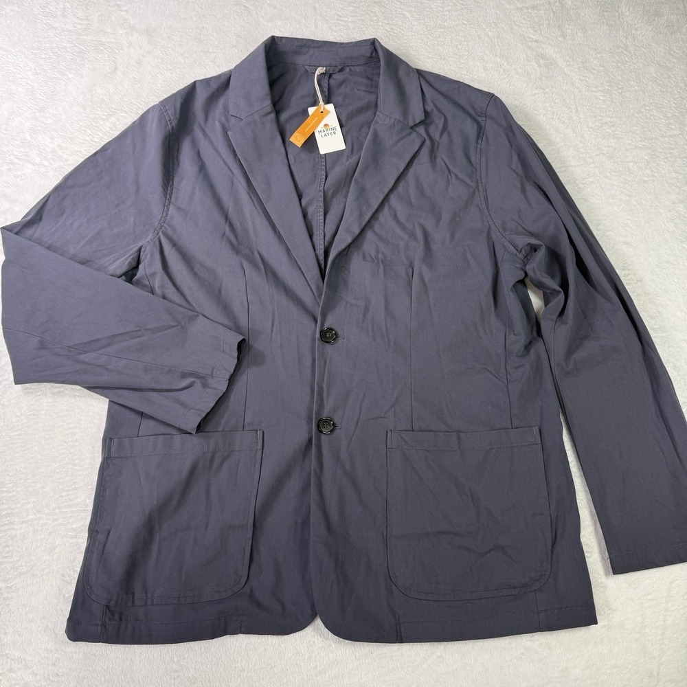 Marine Layer Breeze Blazer Unstructured Mens XL Sport Coat Jacket NWT $178